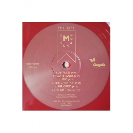 Midge Ure - The Gift (coloured) (5060516096671) виниловая пластинка - фото 4
