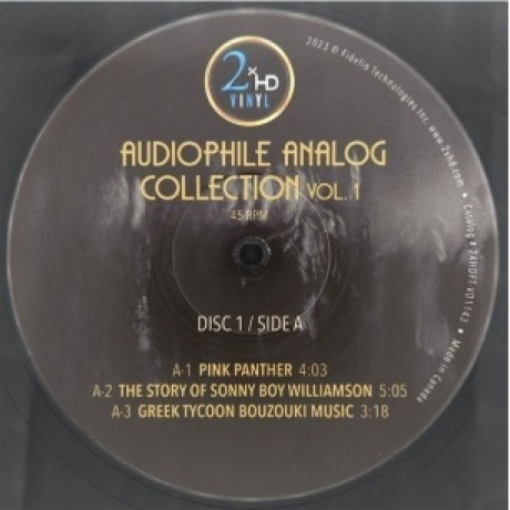 Various Artists - Audiophile Analog Collection Vol.1 (Analogue) (0632726462185) виниловая пластинка - фото 5