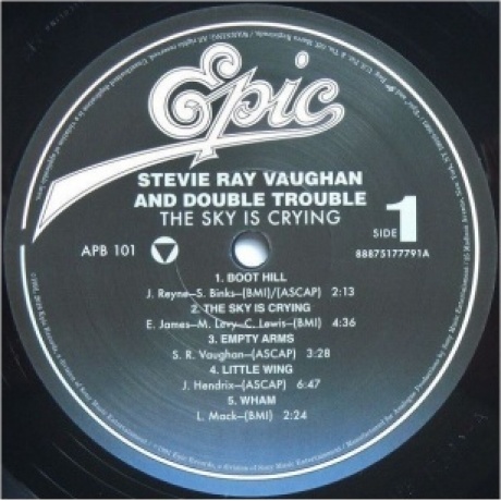 Stevie Ray Vaughan - The Sky Is Crying (Analogue) (0753088010118) виниловая пластинка - фото 5