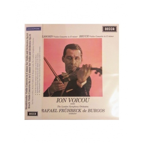 

Ion Voicou - Mendelssohn: Concerto In E Minor For Violin & Orchestra/ Bruch: Concerto No.1 In G Minor For Violin & Orchestra (Analogue) (8808678161731) виниловая пластинка