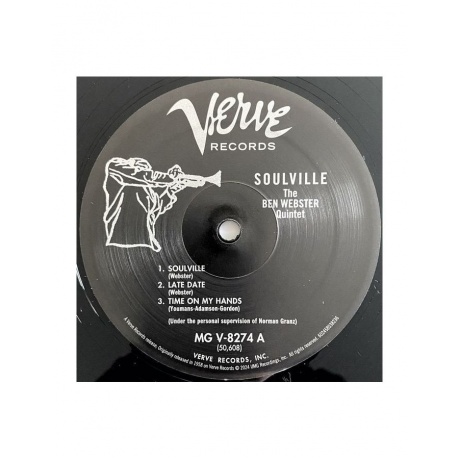0602458538236, Виниловая пластинкаWebster, Ben, Soulville (Acoustic Sounds) - фото 5