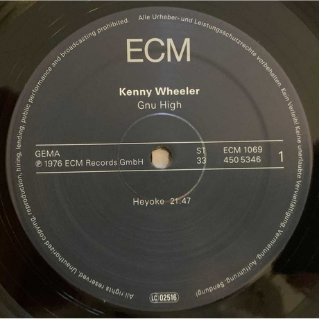 Kenny Wheeler - Gnu High (0602445053469) виниловая пластинка - фото 4