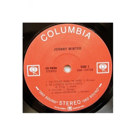 4260019714138, Виниловая пластинкаWinter, Johnny, Johnny Winter (Analogue) - фото 4