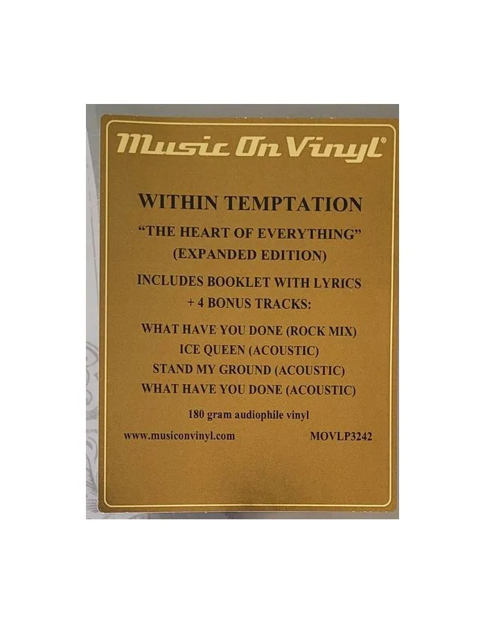 8719262026650, Виниловая пластинкаWithin Temptation, Heart Of Everything - фото 8