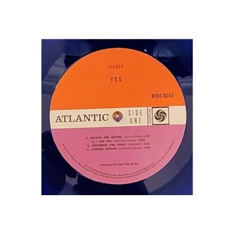 Yes - Yes (coloured) (0603497828074) виниловая пластинка - фото 3