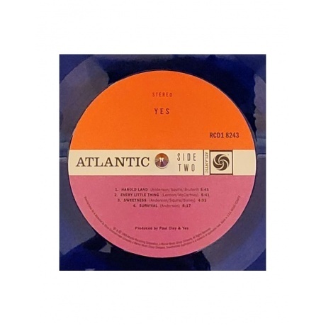 Yes - Yes (coloured) (0603497828074) виниловая пластинка - фото 5