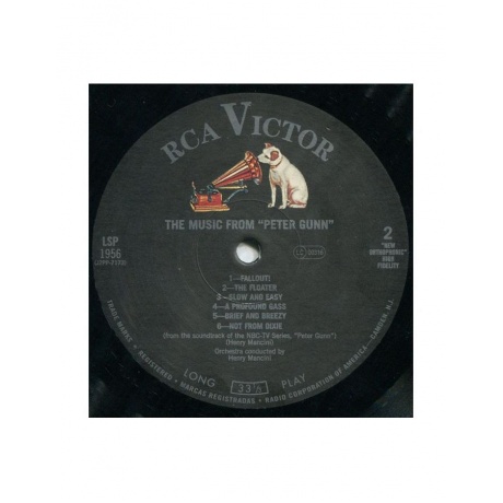 4260019711984, Виниловая пластинкаOST, The Music From Peter Gunn (Henry Mancini) (Analogue) - фото 4