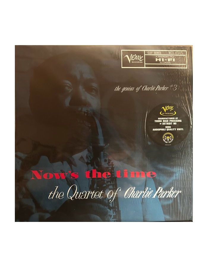 0602455957153, Виниловая пластинкаParker, Charlie, Now’s The Time (Verve By Request) parker charlie charlie parker with strings alternate takes limited blue vinyl rsd