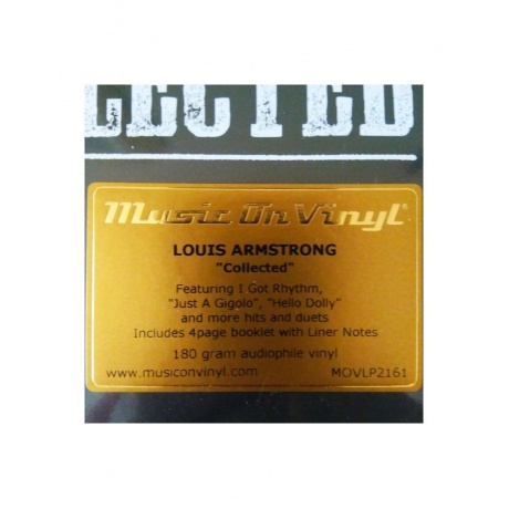 0600753814345, Виниловая пластинка Armstrong, Louis, Collected - фото 4