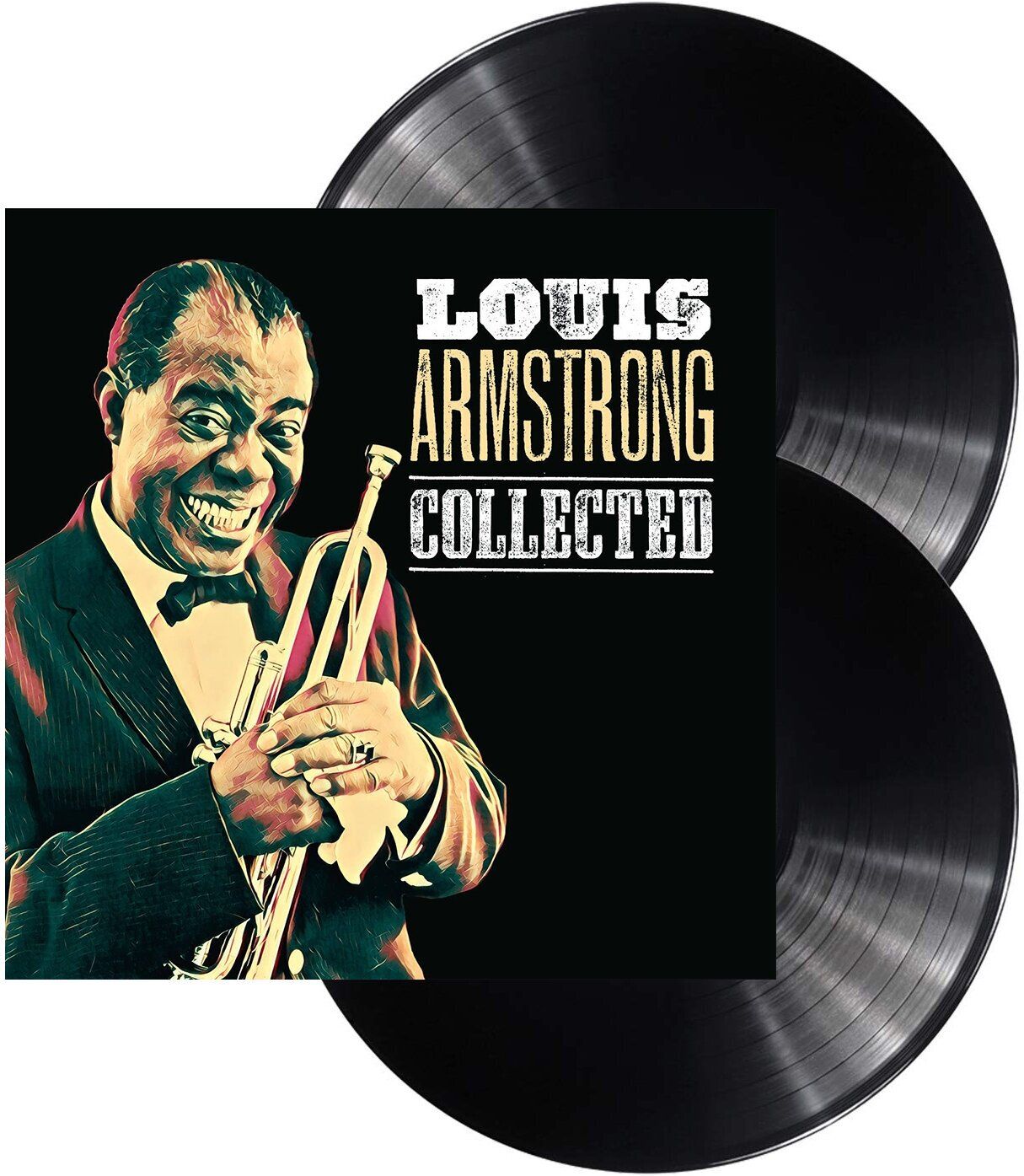 мужская футболка джазовый трубач 2xl красный Виниловая пластинка Armstrong, Louis, Collected (0600753814345)