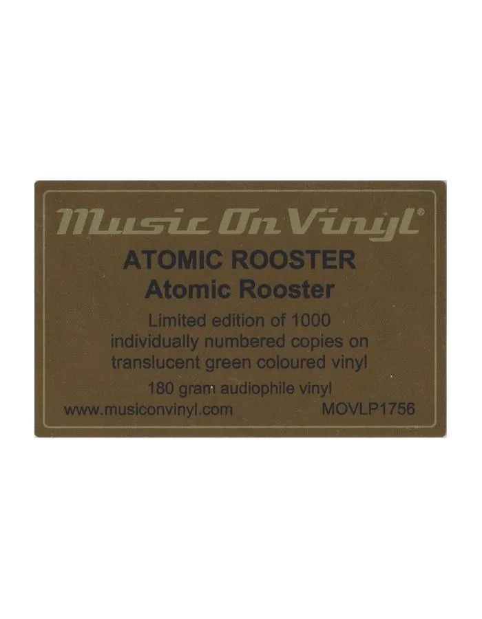 8719262029057, Виниловая пластинка Atomic Rooster, Atomic Rooster (coloured) - фото 7