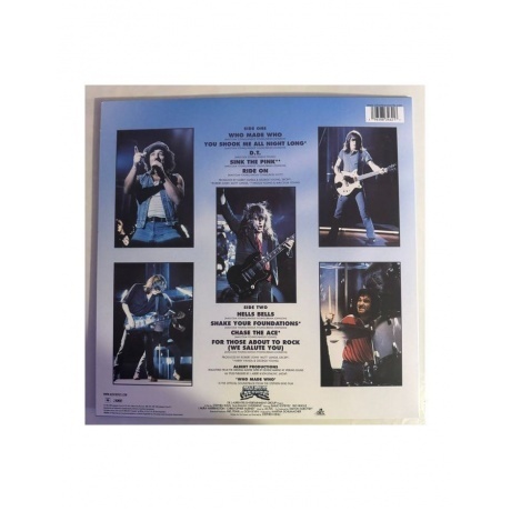AC/DC - Who Made Who (coloured) (0196588346217) виниловая пластинка - фото 3