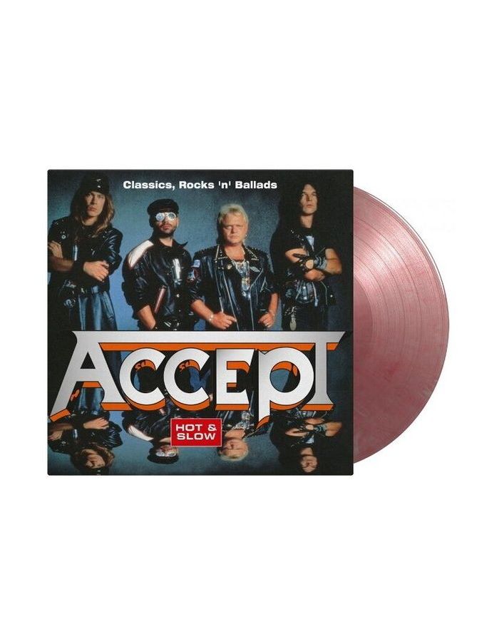 цена Виниловая пластинка Accept, Hot & Slow: Classics, Rock 'n' Ballads (coloured) (8719262010383)