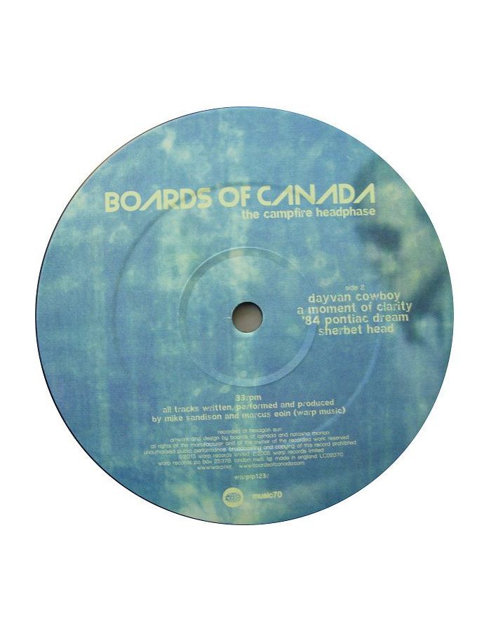 0801061812317, Виниловая пластинка Boards Of Canada, The Campfire Headphase - фото 6
