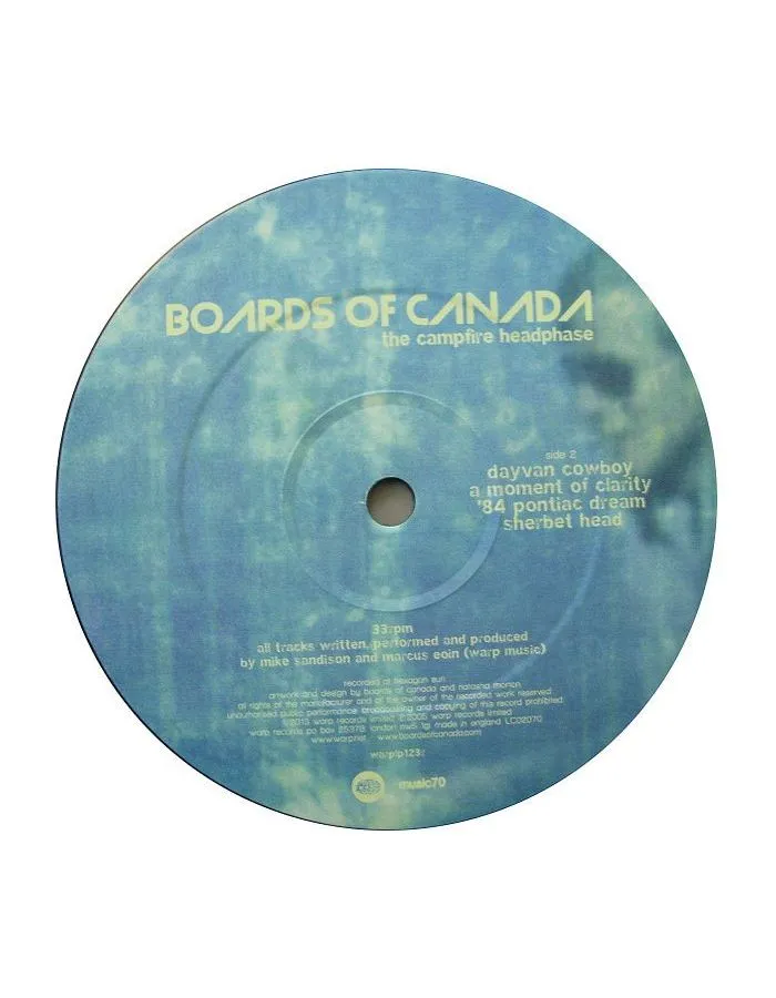 0801061812317, Виниловая пластинка Boards Of Canada, The Campfire Headphase - фото 6