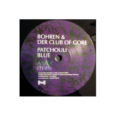 5400863020408, Виниловая пластинка Bohren &amp; Der Club Of Gore, Patchouli Blue - фото 3