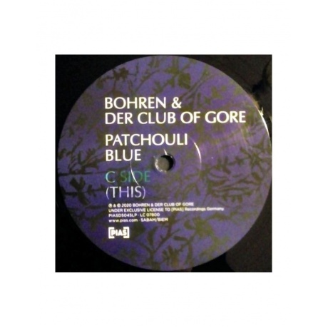 5400863020408, Виниловая пластинка Bohren &amp; Der Club Of Gore, Patchouli Blue - фото 5