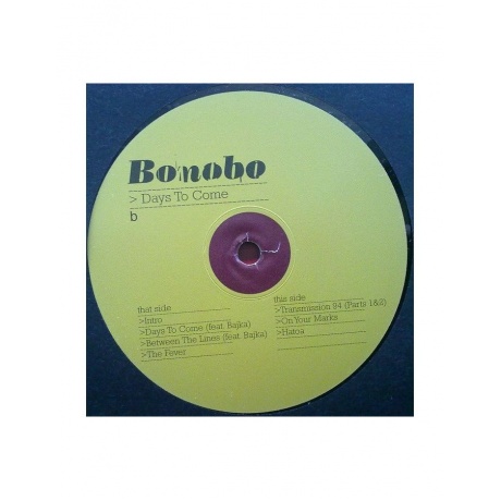 5021392453187, Виниловая пластинка Bonobo, Days To Come - фото 4