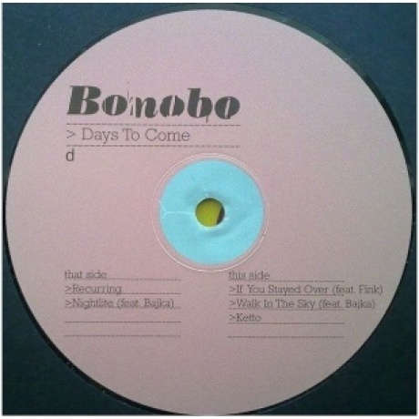 Bonobo - Days To Come (2Lp) (5021392453187) виниловая пластинка - фото 6