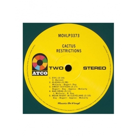 Cactus, Cactus (coloured) (8719262028517) виниловая пластинка - фото 5
