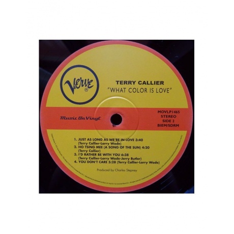 Виниловая пластинка Callier, Terry, What Color Is Love (0600753605189) - фото 4