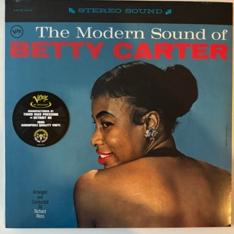 

Betty Carter - The Modern Sound Of (Audiophile, Verve By Request) (0602458491913) виниловая пластинка