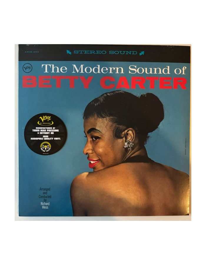 Виниловая пластинка Carter, Betty, The Modern Sound Of (Verve By Request) (0602458491913) цена и фото
