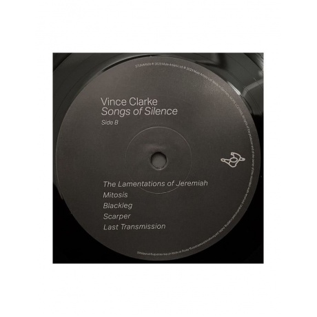 Виниловая пластинка Clarke, Vince, Songs Of Silence (5400863142049) - фото 4