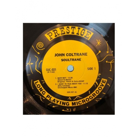 Виниловая пластинка Coltrane, John, Soultrane (0025218602112) - фото 3