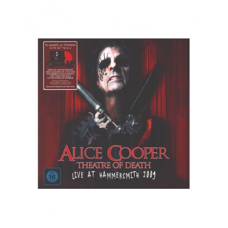 Виниловая пластинка Cooper, Alice, Theatre Of Death - Live At Hammersmith 2009 (coloured) (4029759170907) - фото 2