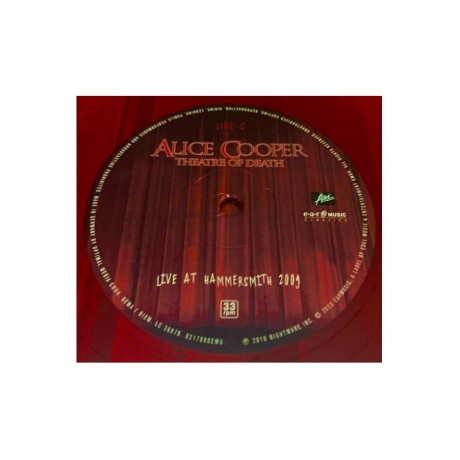 Виниловая пластинка Cooper, Alice, Theatre Of Death - Live At Hammersmith 2009 (coloured) (4029759170907) - фото 7