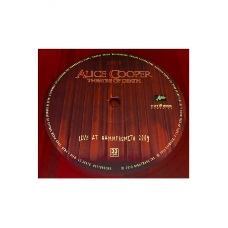 Виниловая пластинка Cooper, Alice, Theatre Of Death - Live At Hammersmith 2009 (coloured) (4029759170907) - фото 8