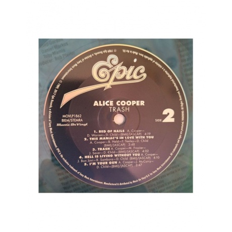 Виниловая пластинка Cooper, Alice, Trash (coloured) (8719262034341) - фото 9