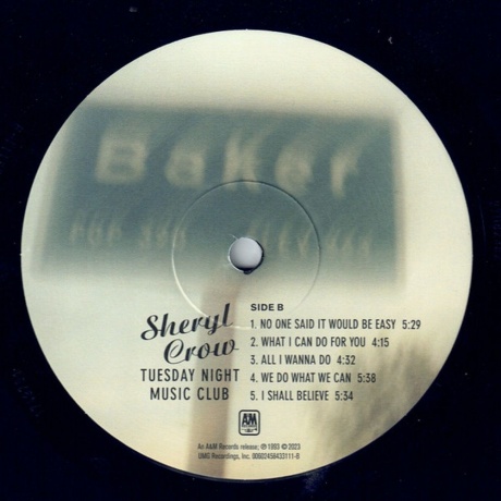 Sheryl Crow - Tuesday Night Music Club (0602458433111) виниловая пластинка - фото 3