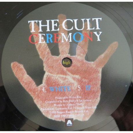 The Cult - Ceremony (0607618229719) виниловая пластинка - фото 4