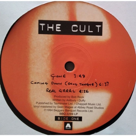 Cult, The, The Cult (0607618229917) виниловая пластинка - фото 3