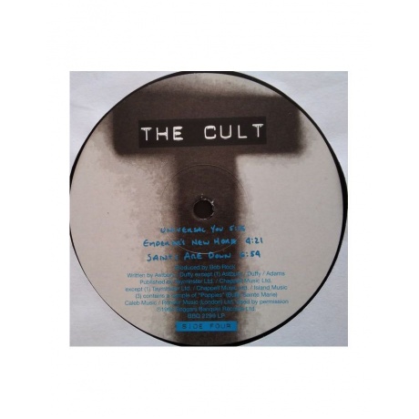 Виниловая пластинка Cult, The, The Cult (0607618229917) - фото 6