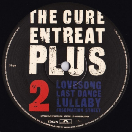 The Cure - Entreat Plus (0602547875822) виниловая пластинка - фото 6