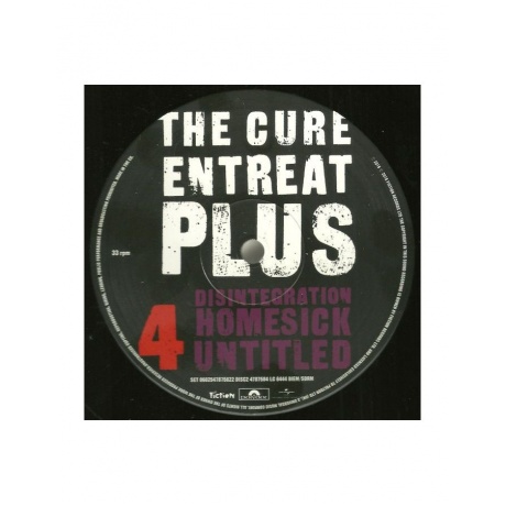 Виниловая пластинка Cure, The, Entreat Plus (0602547875822) - фото 8