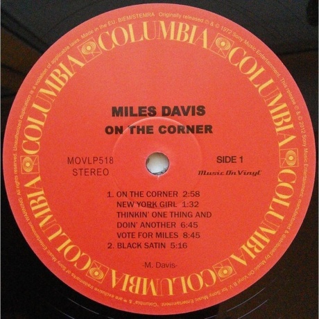 Miles Davis - On The Corner (8718469530632) виниловая пластинка - фото 5
