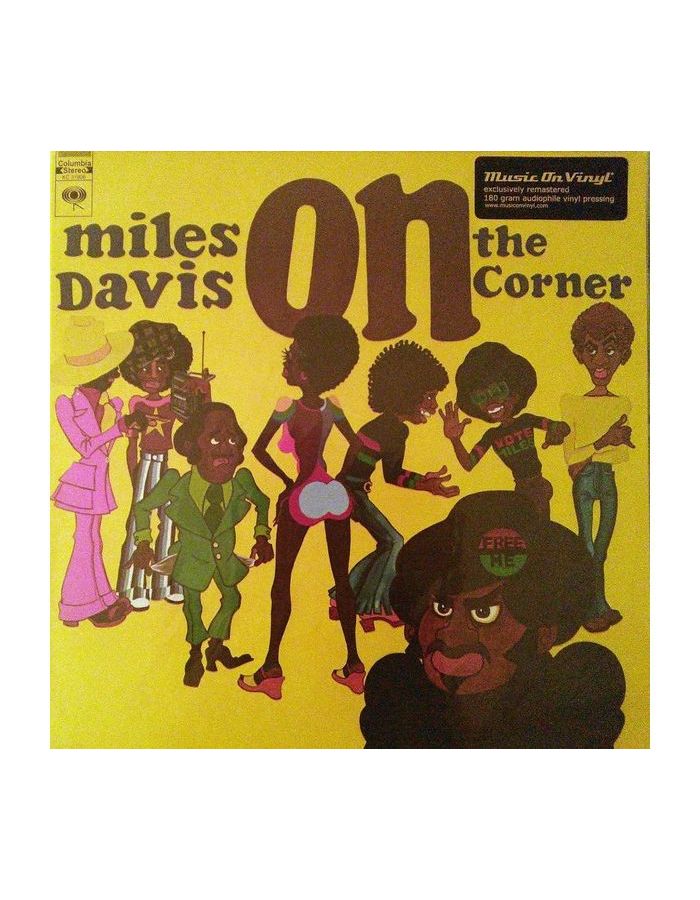 Виниловая пластинка Davis, Miles, On The Corner (8718469530632) виниловая пластинка miles davis on the corner lp