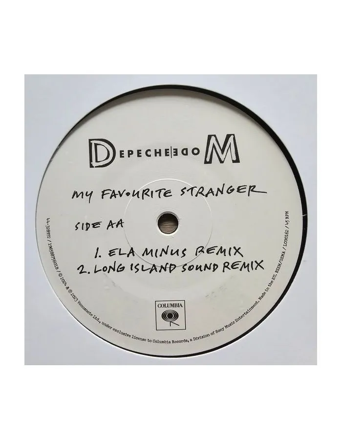 Виниловая пластинка Depeche Mode, My Favourite Stranger (Remixes) (V12) (0196588756016) - фото 4