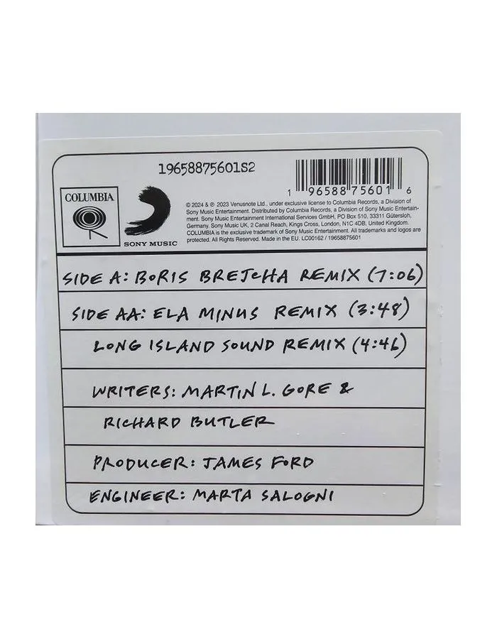 Виниловая пластинка Depeche Mode, My Favourite Stranger (Remixes) (V12) (0196588756016) - фото 6