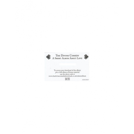 Виниловая пластинка Divine Comedy, The, A Short Album About Love (5024545890815) - фото 10