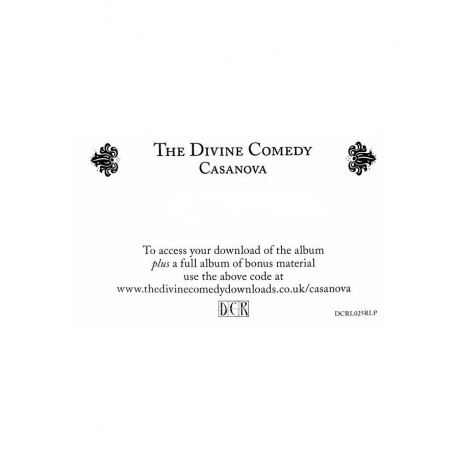 Виниловая пластинка Divine Comedy, The, Casanova (5024545890518) - фото 9