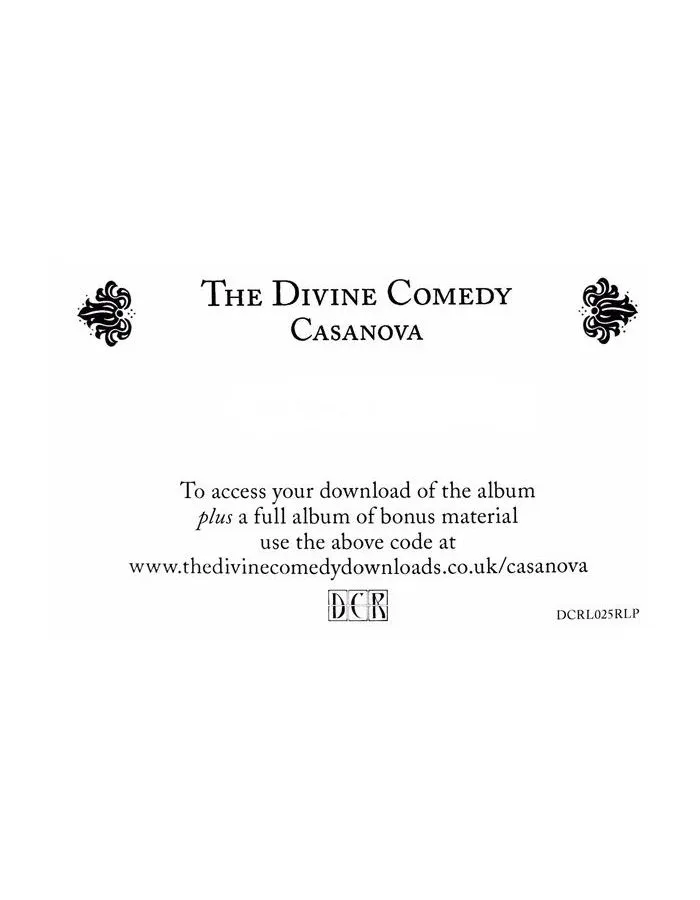Виниловая пластинка Divine Comedy, The, Casanova (5024545890518) - фото 9