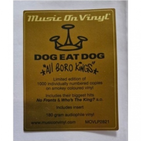 Dog Eat Dog - All Boro Kings (coloured) (8719262033771) виниловая пластинка - фото 6