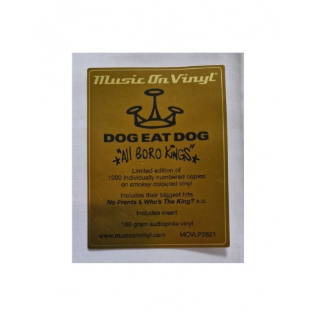 Виниловая пластинка Dog Eat Dog, All Boro Kings (coloured) (8719262033771) - фото 6