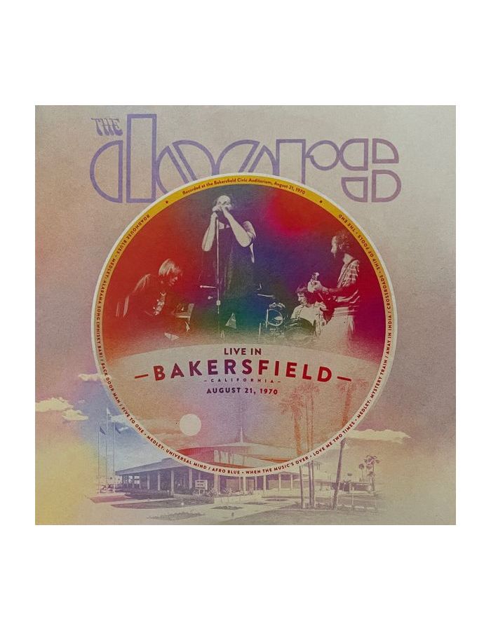 Виниловая пластинка Doors, The, Live In Bakersfield 1970 (coloured) (0081227819149) цена и фото