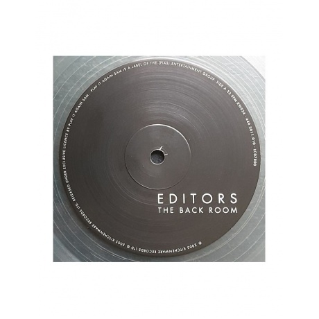 Виниловая пластинка Editors, Back Room (coloured) (5400863142889) - фото 9